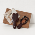 CouldNook Plastic Paddle Hairbrush - Wavy Cushioned Brush Head