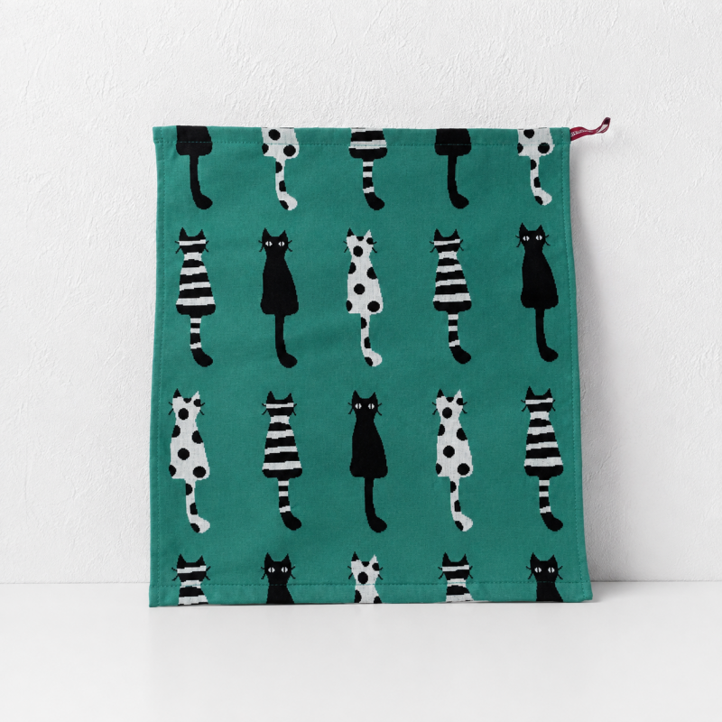 CouldNook Printed Gauze Hand Towel - Layered Character Designs