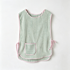 CouldNook Striped Smock Apron - Easy Slipover Kitchen Tunic