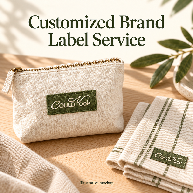 CouldNook Customized Brand Label Service - Professional Product Branding