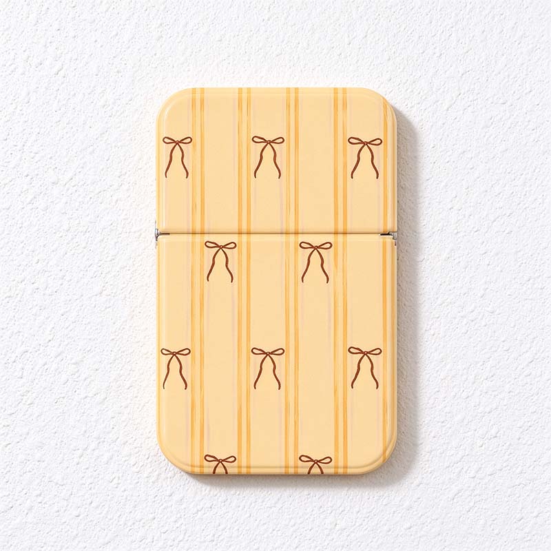 CouldNook Folding Pocket Mirror - Patterned Cover And Upright Display Position