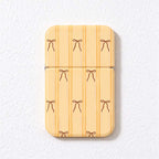 CouldNook Folding Pocket Mirror - Patterned Cover And Upright Display Position