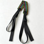 CouldNook Colorful Woven Embroidery Wide Bag Strap - Replacement Crossbody Accessory