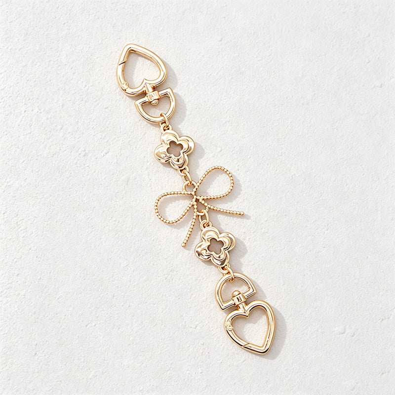CouldNook Bow Detail Chain Bag Extender - Everyday Bag Accent
