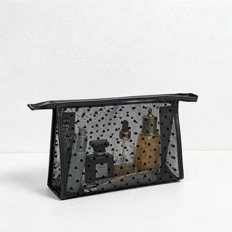 CouldNook Transparent Dot Makeup Pouch - Vanity Storage Accent