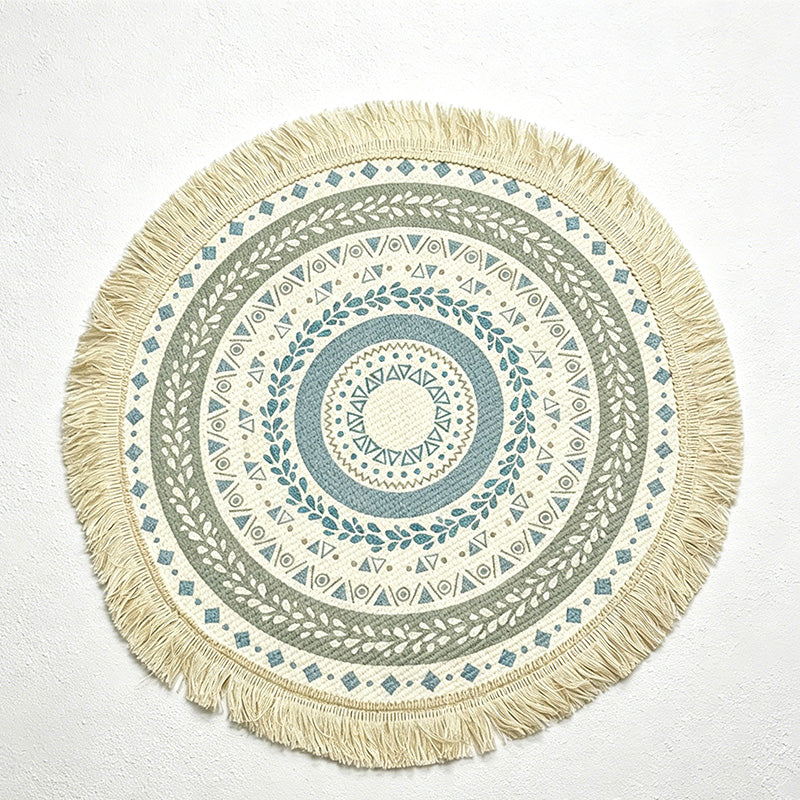 CouldNook Bohemian Tassel Placemat - Aesthetic Woven Table Mat