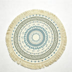 CouldNook Bohemian Tassel Placemat - Aesthetic Woven Table Mat