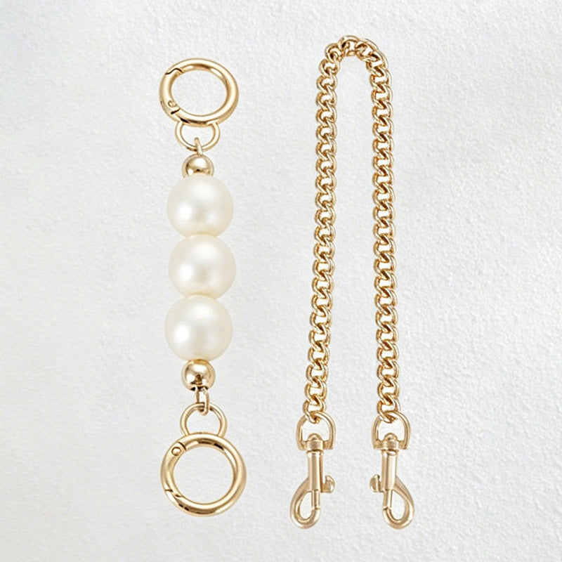 CouldNook Metal Moon Bag Chain 2PCS Set - Layered Bag Accent