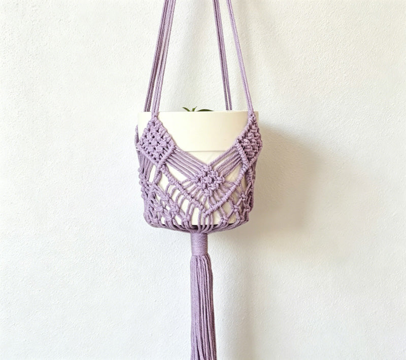 CouldNook Macrame Hanging Basket - Plant Holder Decor