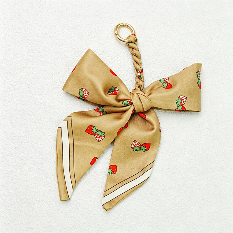 CouldNook Long Tail Bow Bag Charm - Soft Bag Accent