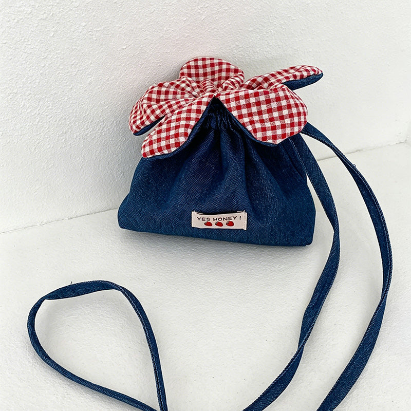 CouldNook Crossbody Drawstring Flower Bag - Giftable Carry Accent