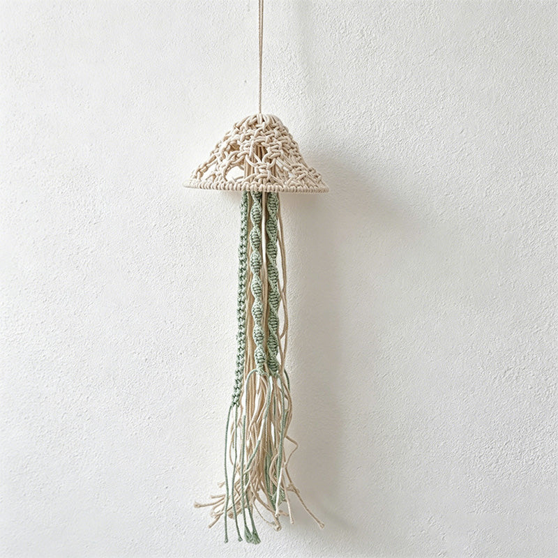 CouldNook Macrame Pendant Lampshade - Hanging Light Decor