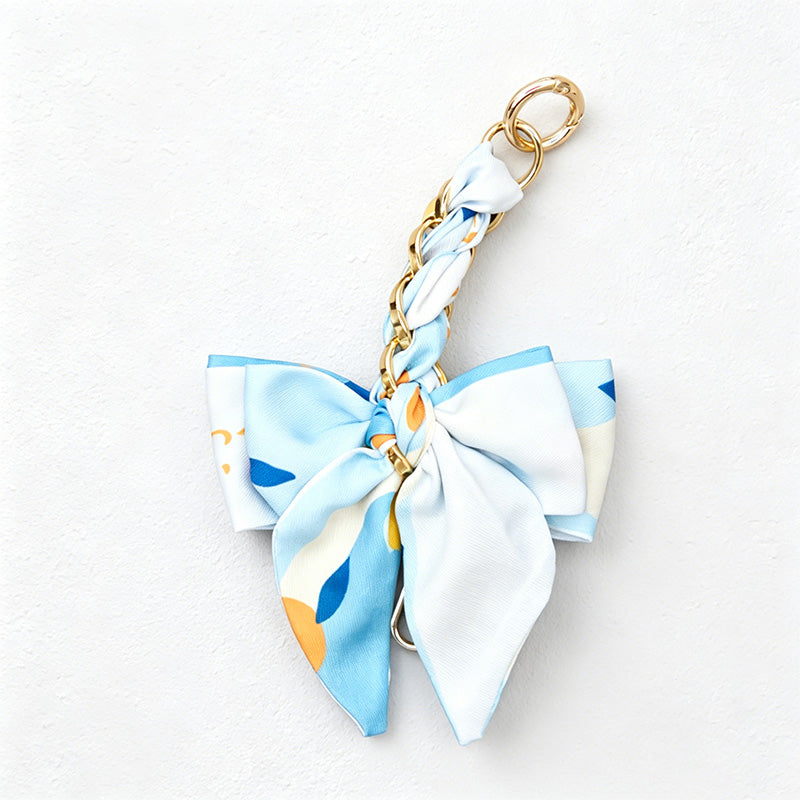 CouldNook 6.69’’ Leaf Pattern Bow Bag Extender - Bag Accent