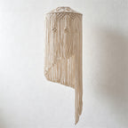 CouldNook Woven Basket Lamp Shade - Warm Hanging Light