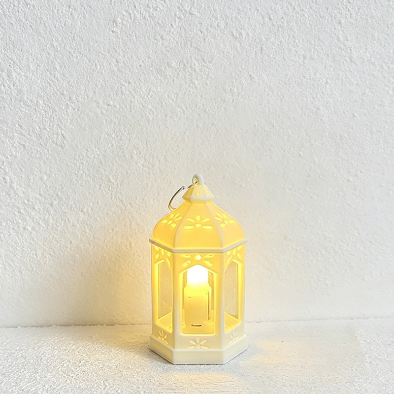 CouldNook Mini Retro LED Lantern Night Light - Table Accent
