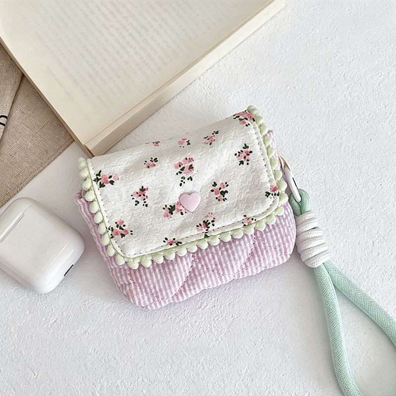 CouldNook Floral Print Mini Storage Pouch - Everyday Organizer Bag