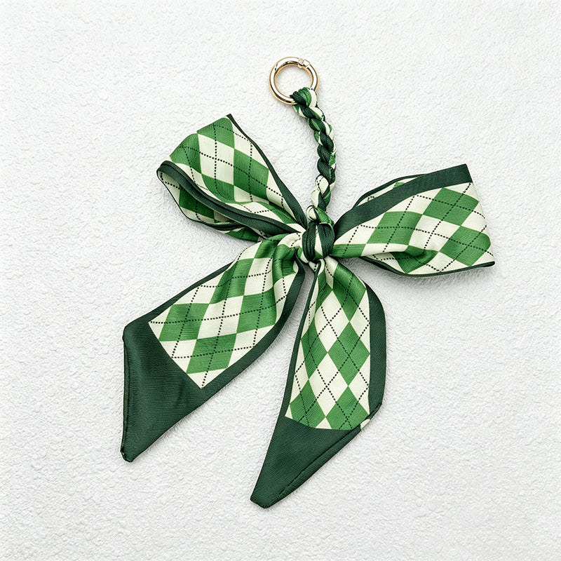 CouldNook Green Series Bow Bag Charm - Soft Bag Accent