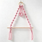 CouldNook Macrame Paper Towel Holder - Kitchen Wall Accent Decor
