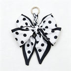 CouldNook 5.51''  Pattern Bow Bag Charm - Handle Accent