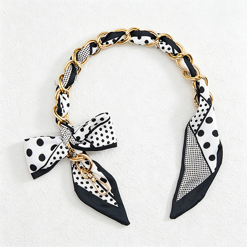 CouldNook 16.54’’ Ribbon Bow Chain Bag Strap - Everyday Accent