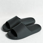 CouldNook Soft EVA Wide Band Slide Slippers - Relaxed Family Accent