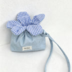 CouldNook Star Pattern Drawstring Flower Bag - Giftable Carry Accent