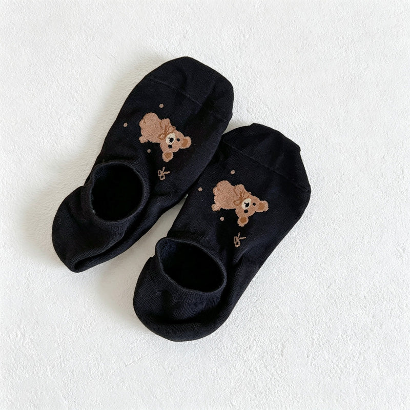 CouldNook Textured Motifs Patterned Socks - Simple Daily Essential