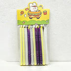 CouldNook 11cm PP Sliding Sealer Rod Assortment 10PCS Set - Pantry Bag Storage Accent