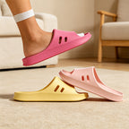 CouldNook Chunky EVA Platform Slide Slippers - Bold Lounge Accent