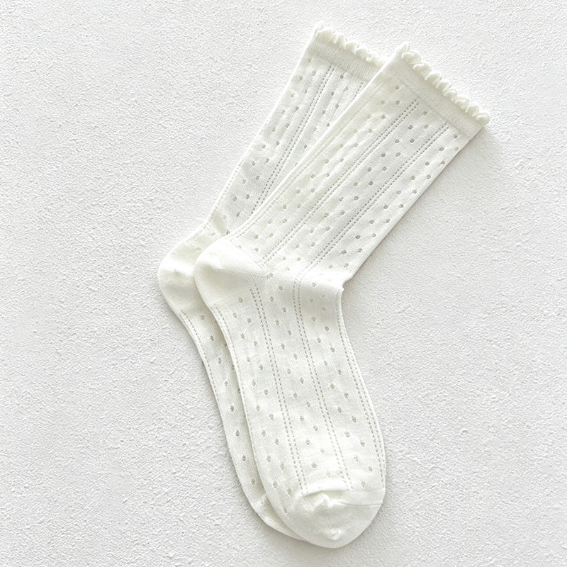 CouldNook Textured Soft Rib Textured Hosiery - Small Space Helper