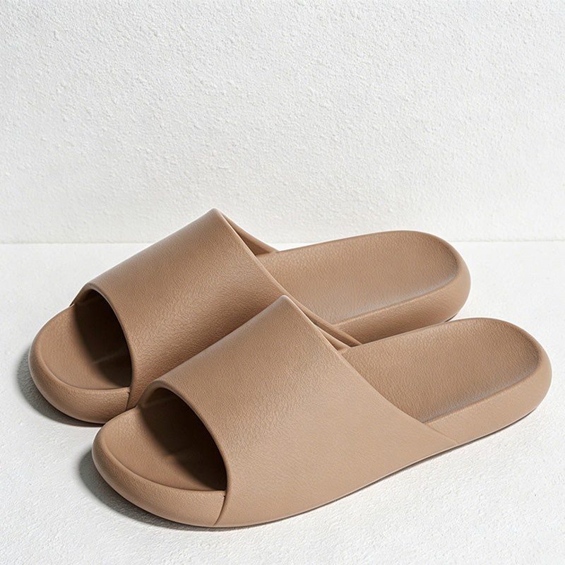 CouldNook Soft EVA Wide Band Slide Slippers - Relaxed Family Accent