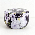 CouldNook Printed Tin Can Soy Wax Scented Candle - Easy Storage Accent