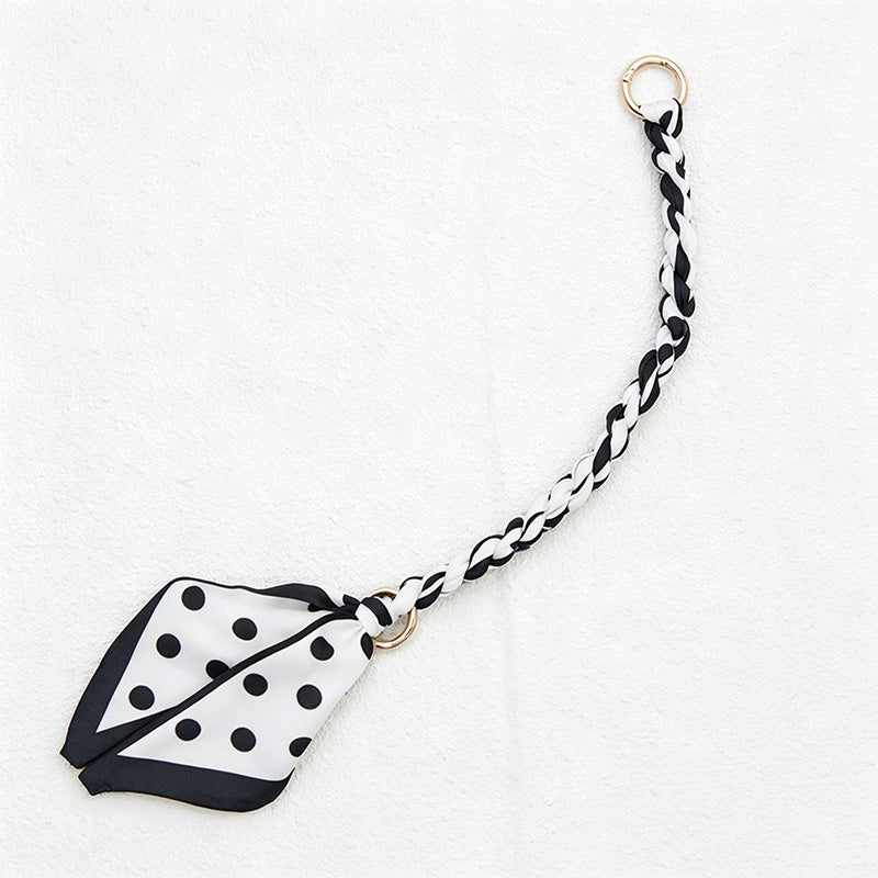 CouldNook 10.24'' Short Leaf Ribbon Bag Strap - Mini Accent