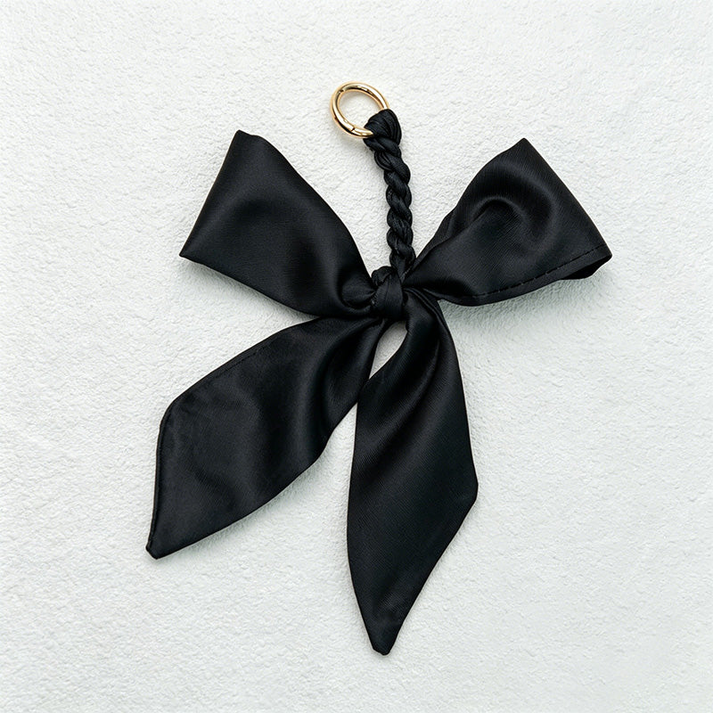 CouldNook Patterned Bow Bag Charm - Giftable Bag Accent
