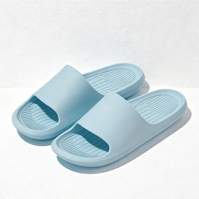 CouldNook Lightweight EVA Open Toe Slide Slippers - Indoor Outdoor Accent