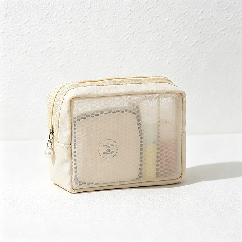 CouldNook Mesh Small Cosmetic Pouch - Home Organizer