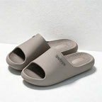 CouldNook Cushioned EVA Open Toe Slide Slippers - Soft Home Accent