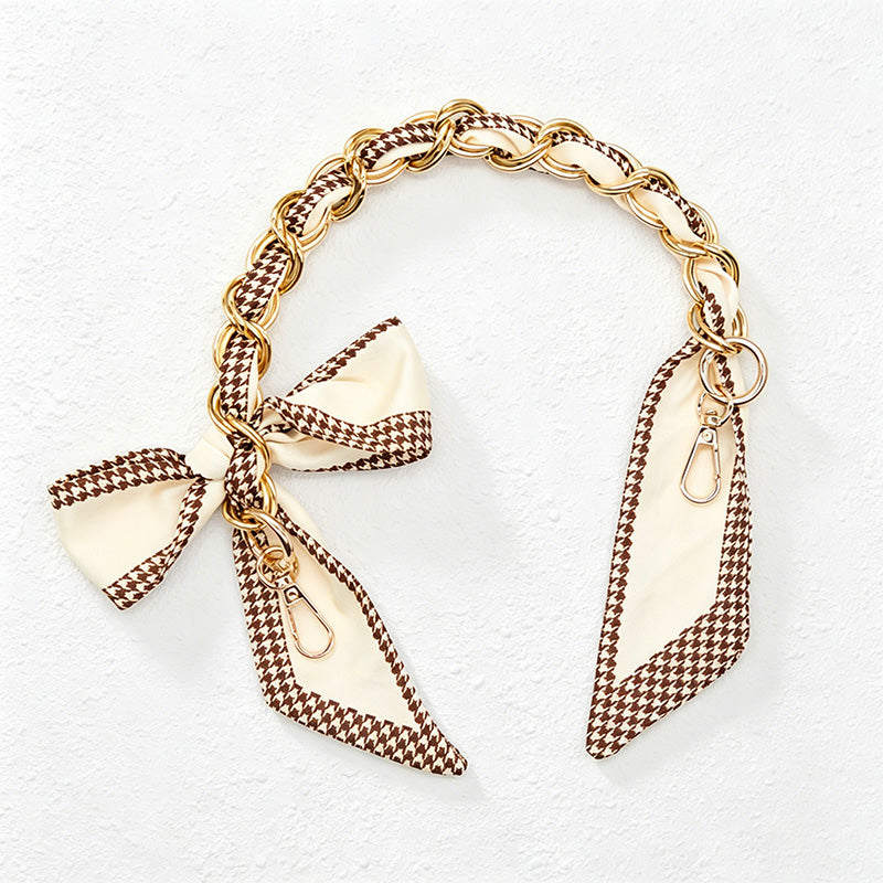 CouldNook 16.54’’ Ribbon Bow Chain Bag Strap - Everyday Accent