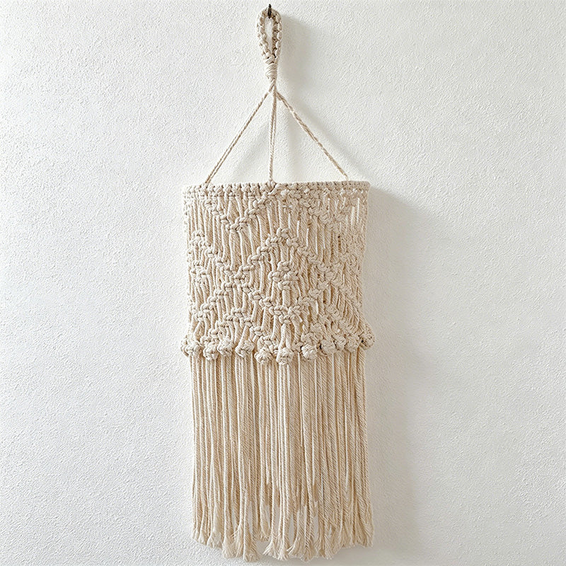 CouldNook Woven Basket Lamp Shade - Warm Hanging Light