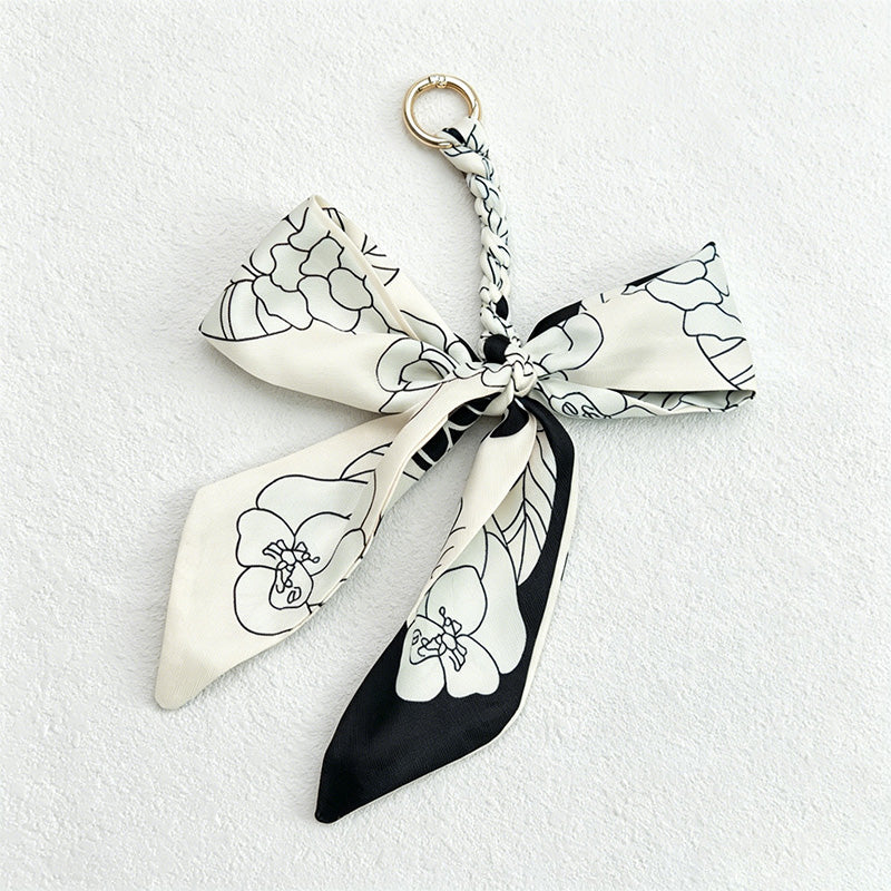 CouldNook Long Tail Bow Bag Charm - Soft Bag Accent