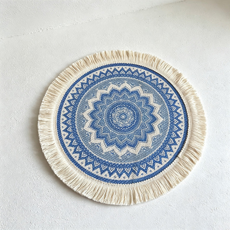 CouldNook Round Table Plate Table Placemat - Soft Home Detail