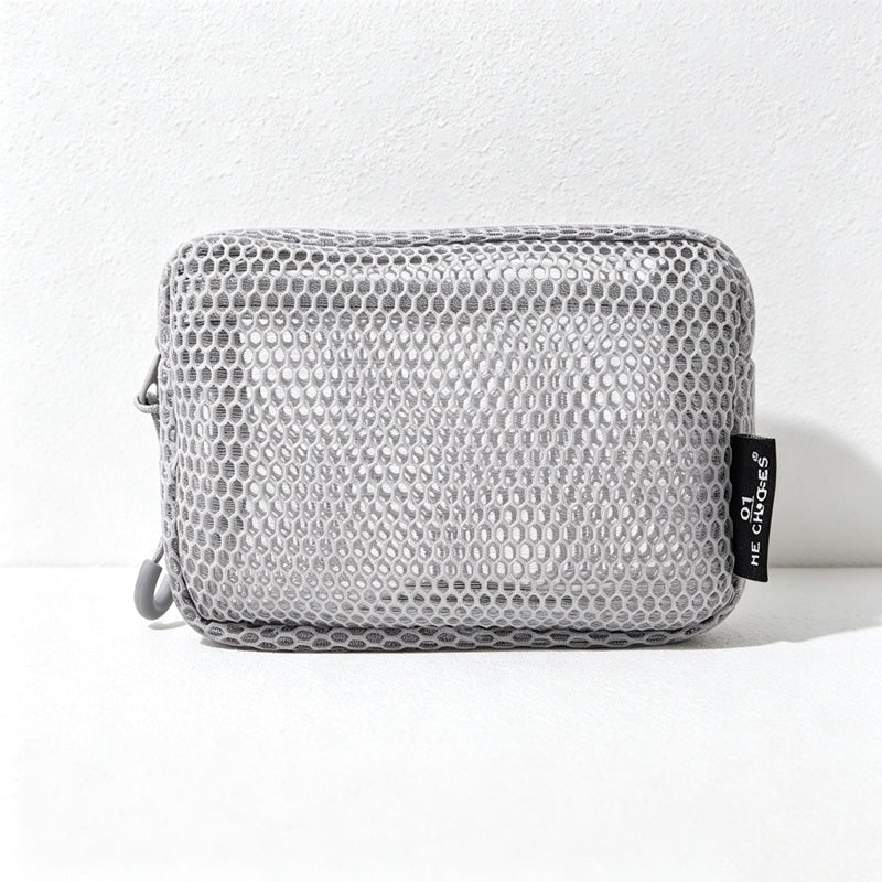 CouldNook Zippered Square Zip Organizer Bag - Simple Daily Essential
