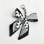 CouldNook Patterned Bow Bag Charm - Giftable Bag Accent