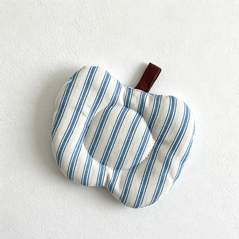 CouldNook Apple Shaped Quilted Coaster - Aesthetic Fabric Drink Mat
