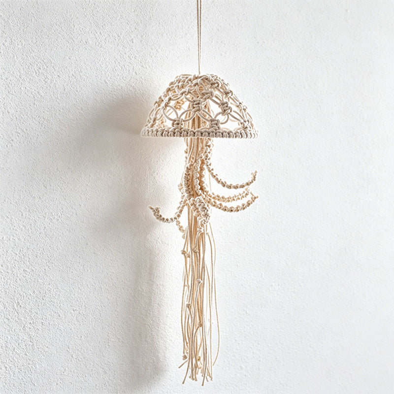 CouldNook Macrame Pendant Lampshade - Hanging Light Decor