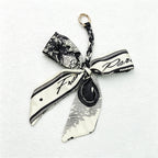 CouldNook Black Series Bow Bag Charm - Soft Bag Accent