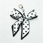CouldNook Patterned Bow Bag Charm - Giftable Bag Accent