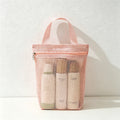 CouldNook Mesh Handheld Tote Cosmetic Bag - Home Organizer