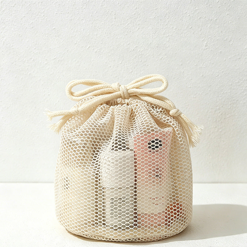 CouldNook Mesh Travel Wash Storage Bag - Bathroom Organizer