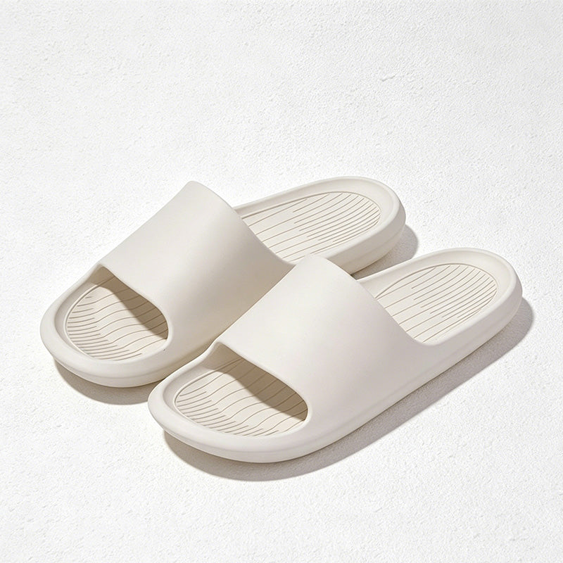 CouldNook Lightweight EVA Open Toe Slide Slippers - Indoor Outdoor Accent